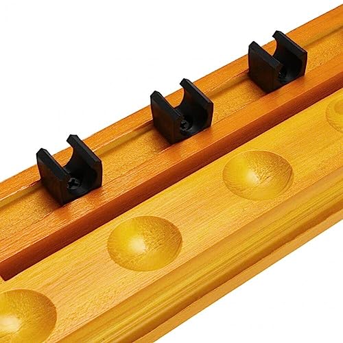 Porte-queue de billard mural pour 6 cannes de snooker compact - 5
