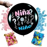 🎊MODO DE USO: Introduzca el confeti del color deseado. Después infla el globo (mejor con inflador) y ... EXPLOTALO!!