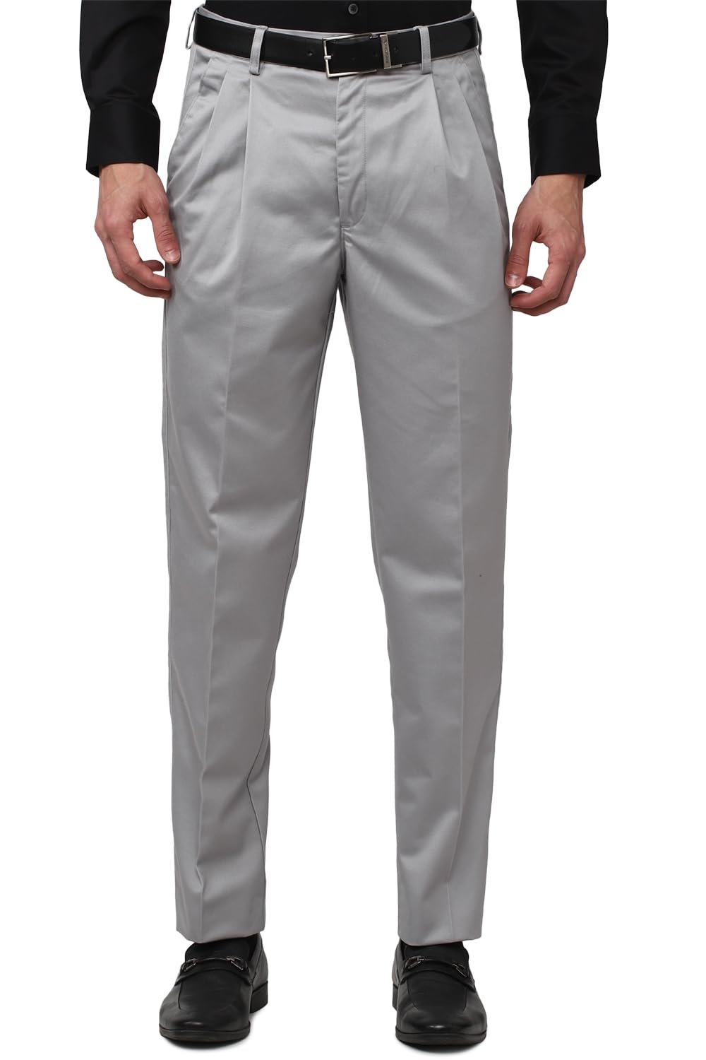 peter england Men's Regular Fit Mid Rise Pants-picture-21