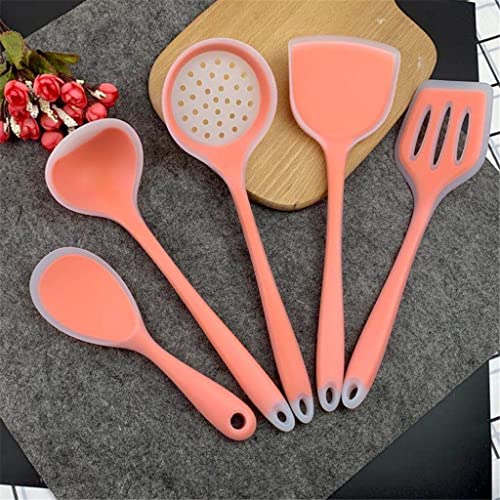 Silikon-Küchengeschirr, Antihaft-Kochgeschirr, Kochwerkzeug, Pfannenwender, Schöpfkelle, Schaufel, Löffel, Suppe, Küchenutensilien-Set
