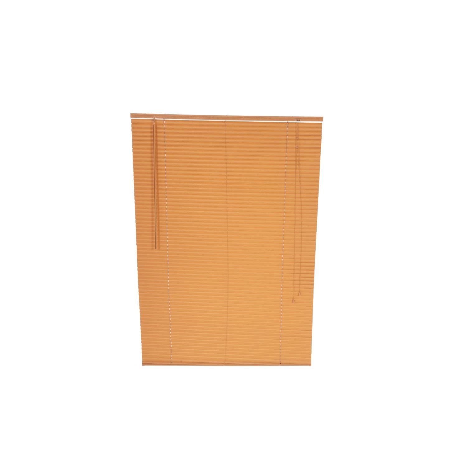Oypla Teak 100 X 150Cm Pvc Wood Grain Effect Home Office Venetian Window Blinds With Fixings