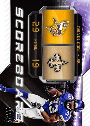 2018 Score Scoreboard 1 Dalvin Cook Minnesota Vikings Football Card