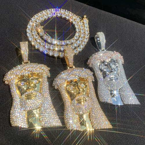 Collier hip-hop chaîne acier inoxydable 3 mm et pendentif O en cuivre