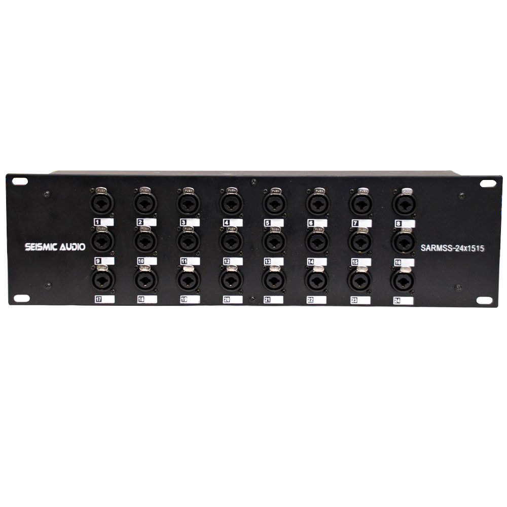 Amazon.com: Seismic Audio - SARMSS-24x1515 - 24 Channel XLR TRS
