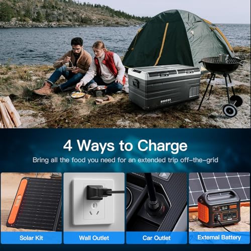 Bodega Cooler 12 Volt Car Refrigerator, Rv Car Fridge Dual Zone App Control, Portable Freezer,95 Quart(90L) -4℉-68℉ Rv Electric Compressor Cooler 12/24V Dc And 100-240V Ac For Outdoor,Camping,Travel thumb #3