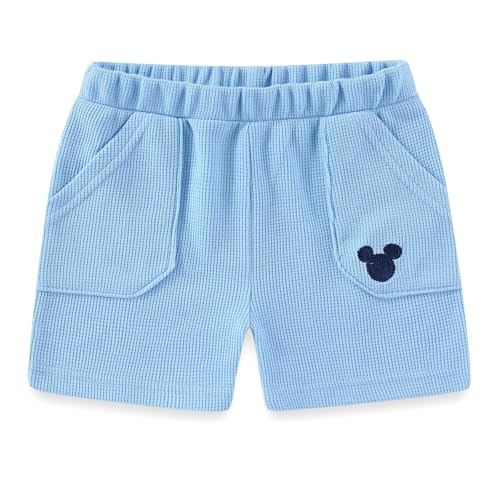 Disney Lilo & Stitch Mickey Mouse Boys Waffle Knit Short Sleeve Shirt and Short Set for Infant Toddler and Big Kids3