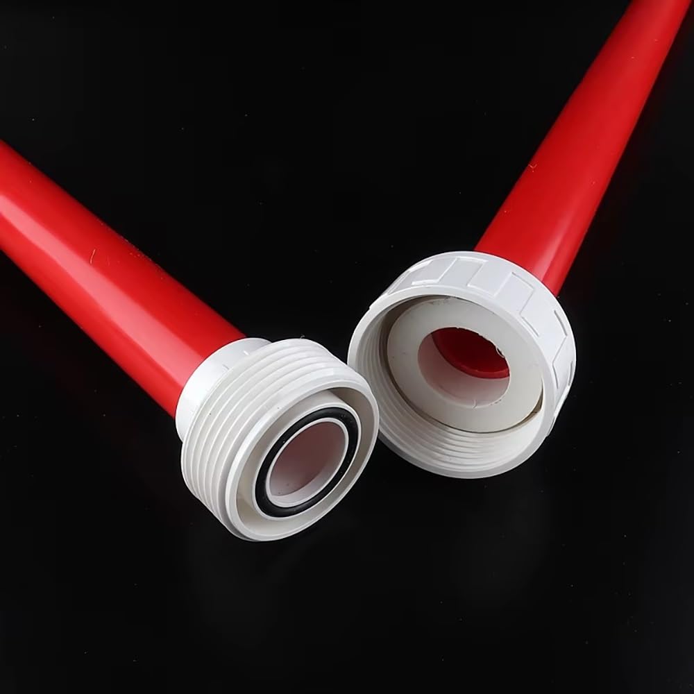 Conector Recto de unión de tubería de PVC Duradero for acuarios y riego (1 Pieza) - Compatible con mangueras de 20-110 mm(Blue,110mm)