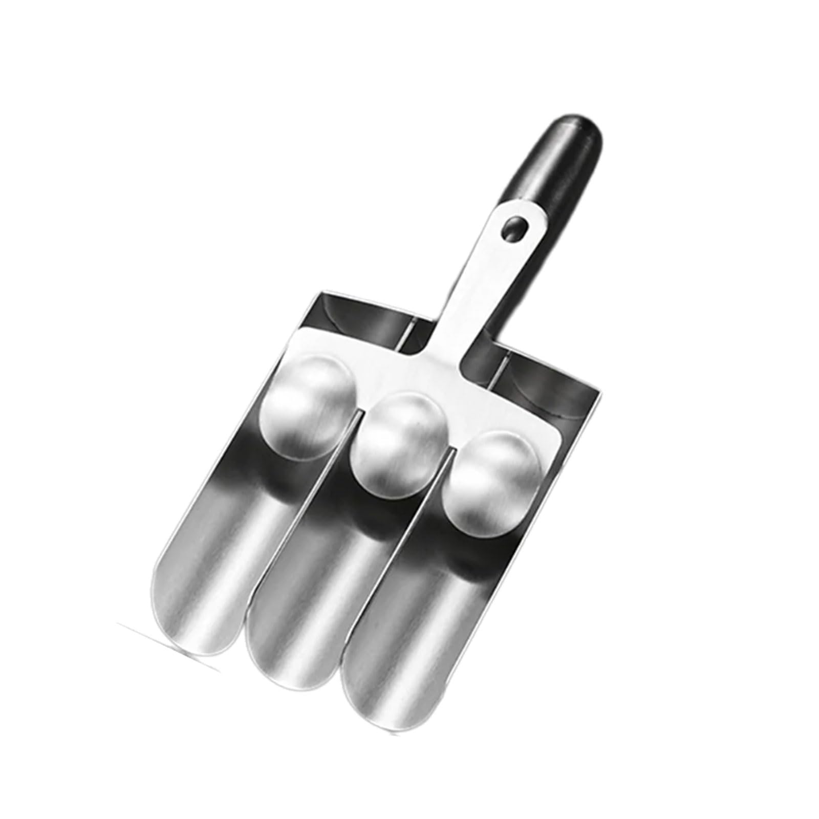 Elnwnnkc Stainless Steel Shrimp Forming Tool, Manual Meatball Maker for Kitchen Prep, Family Cooking and Home Use Shrimp Tool Meat Shaper Fish Ball Former Kitchen Prep Manual Forming Helper Steel
