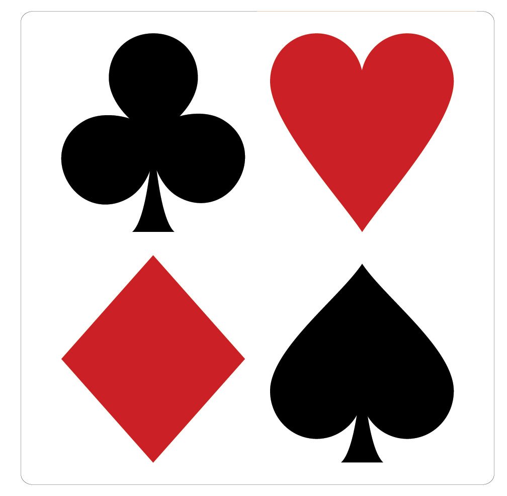Amazon.com: Faux Like a Pro Poker Stencil, 10.75 by 10.75-Inch