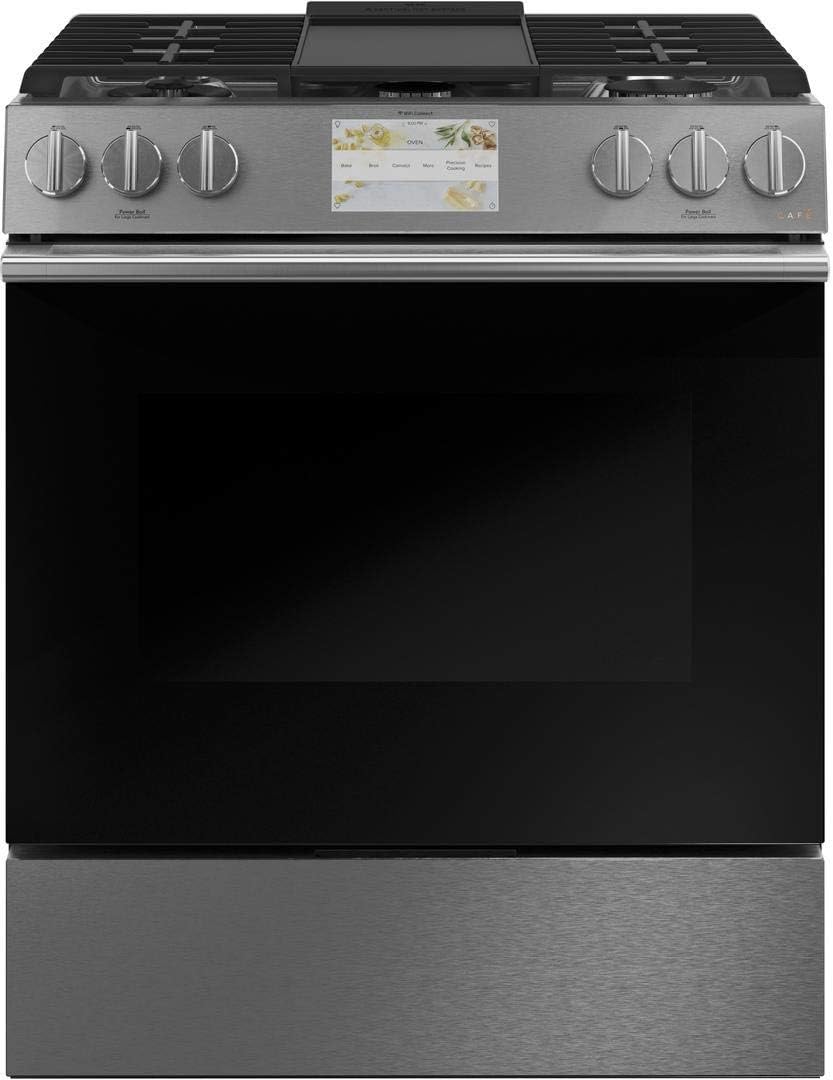 Cafe C2S900M2NS5 30 in. 5.7 cu. ft. SlideIn Dual Fuel