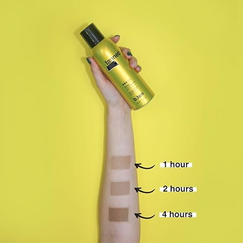 Miniatura 5 de b.tan Self Tanner Bronzing Mist  Spray de bronceado rápido de 1 hora Express sin sol, sin olor a bronceado falso, brillo bronceador oscuro, cara y