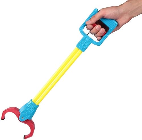Miniatura 8 de Juguete agarrador para niños, juguetes de agarre de mano, flexible para mover, material plástico resistente para niños (amarillo)
