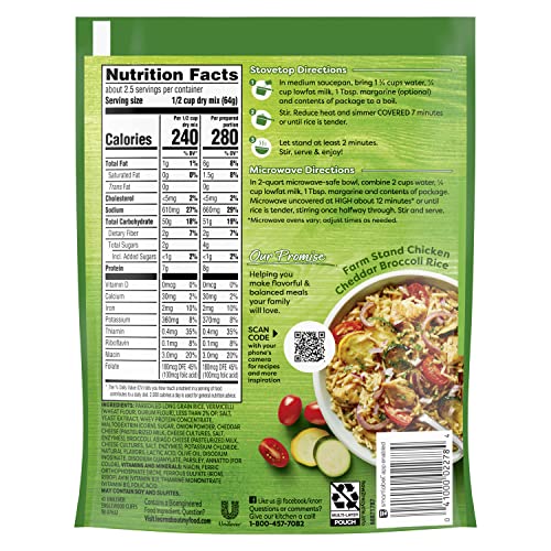 Image of Knorr Rice Sides Cheddar Broccoli Cheddar Broccoli Rice For a Tasty Rice Side Dish 5.7 oz
