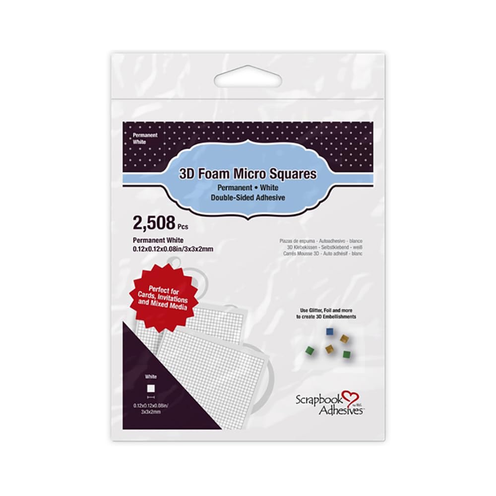 3D Foam Squares Micro