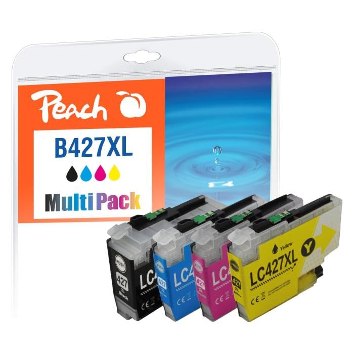 Peach Cartouche Brother LC-427XL Multipack Compatible