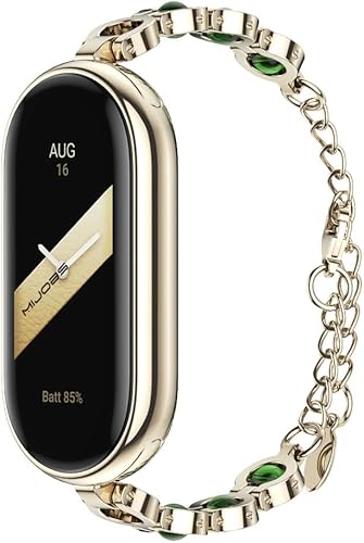 Miniatura 1 de MIJOBS Strap for Xiaomi Mi Band 8 Breathable Replacement Strap for Mi Fit Band 8 SmartWatch Straps Wristband Bracelet for Women Men