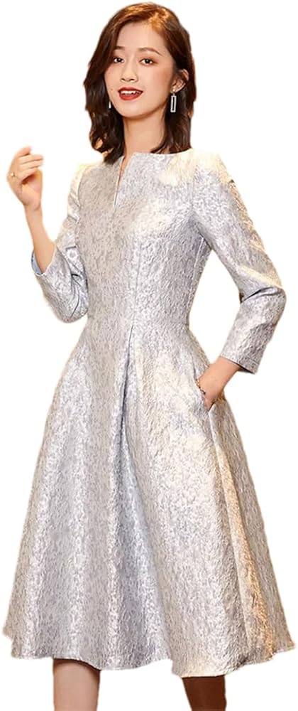 sachin and babi light blue dress How to Wear a Cardigan Over a Dress, According to Fashion Editors main image 0