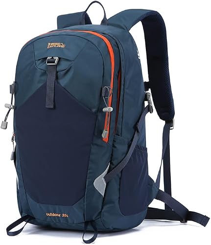 Waniki 30L Wanderrucksack Herren Damen Reiserucksack Wasserdicht Rucksack | Outdoor Trekkingrucksack Leicht Groß Rucksäcke Backpack Tagesrucksack für Wandern Radfahren Klettern Cam