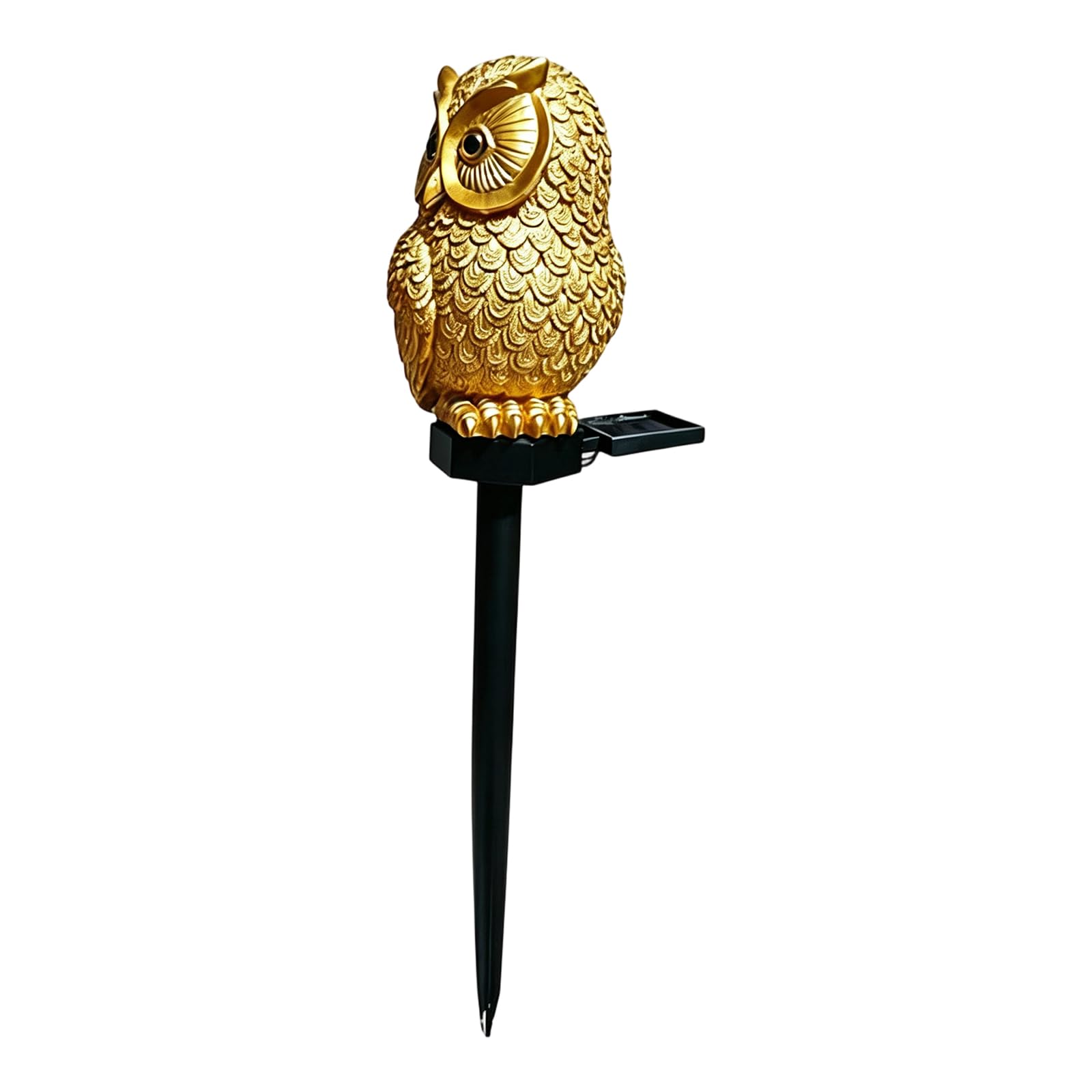 Drtlpmb B Drtlpm Planter Accent Owl Stake Garden Light, Solar Outdoor Decor For Yard Order Display, Ground Ase Ornament With Soft Glow Statue Yard Figurine Garden Glow Planter Soil Lighting