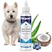 Petpost | Tear Stain Remover For Dogs - Best Natural Eye Treatment For White Fur - Soothing Coconut Oil - Maltese, Shih Tzu, Chihuahua Angels Approved - Chemical And Bleach Free - 8 Oz.