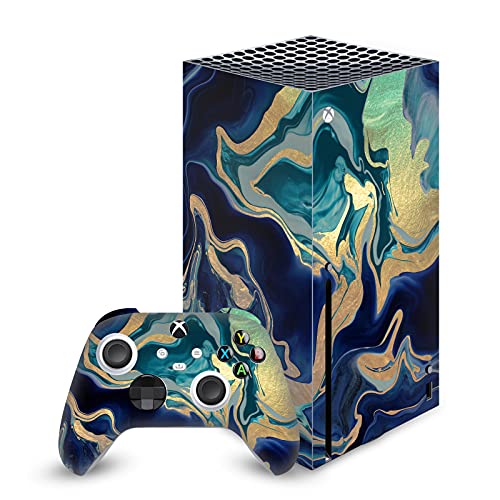 Autocollant de jeu Xbox Series X Monika Strigel - Peau vinyle pour console et manette