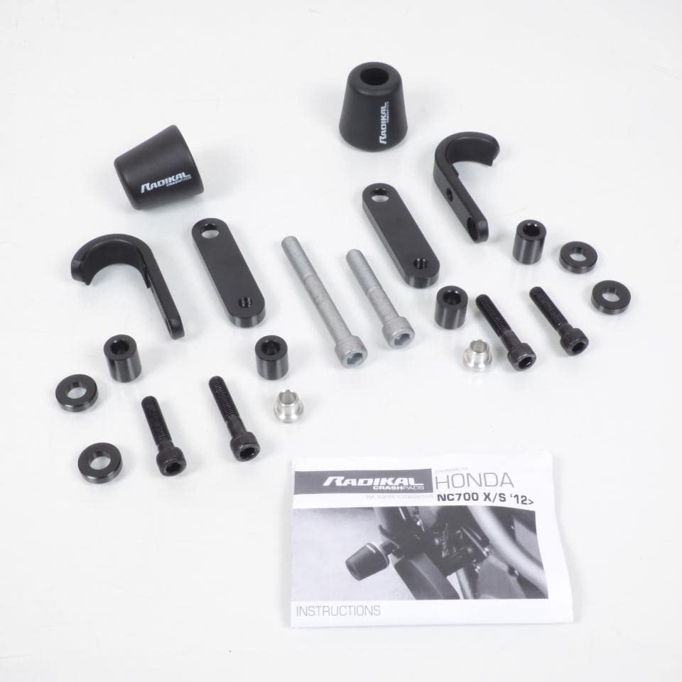 Tampon pare carter protection Radikal moto Honda NC 700 S après 2012 EQ226