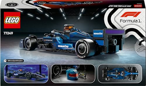 Speed Champions Auto da Corsa F1 Williams Racing FW46 Macchina Giocattolo da Collezione da Formula 1 con Minifigure - Modello per Bambini da 10 Anni e per Adulti Fan dell'Automobilismo 77249 - Lego - Immagine 11