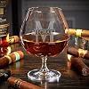 Custom Cognac Gift Set - Ebony Box