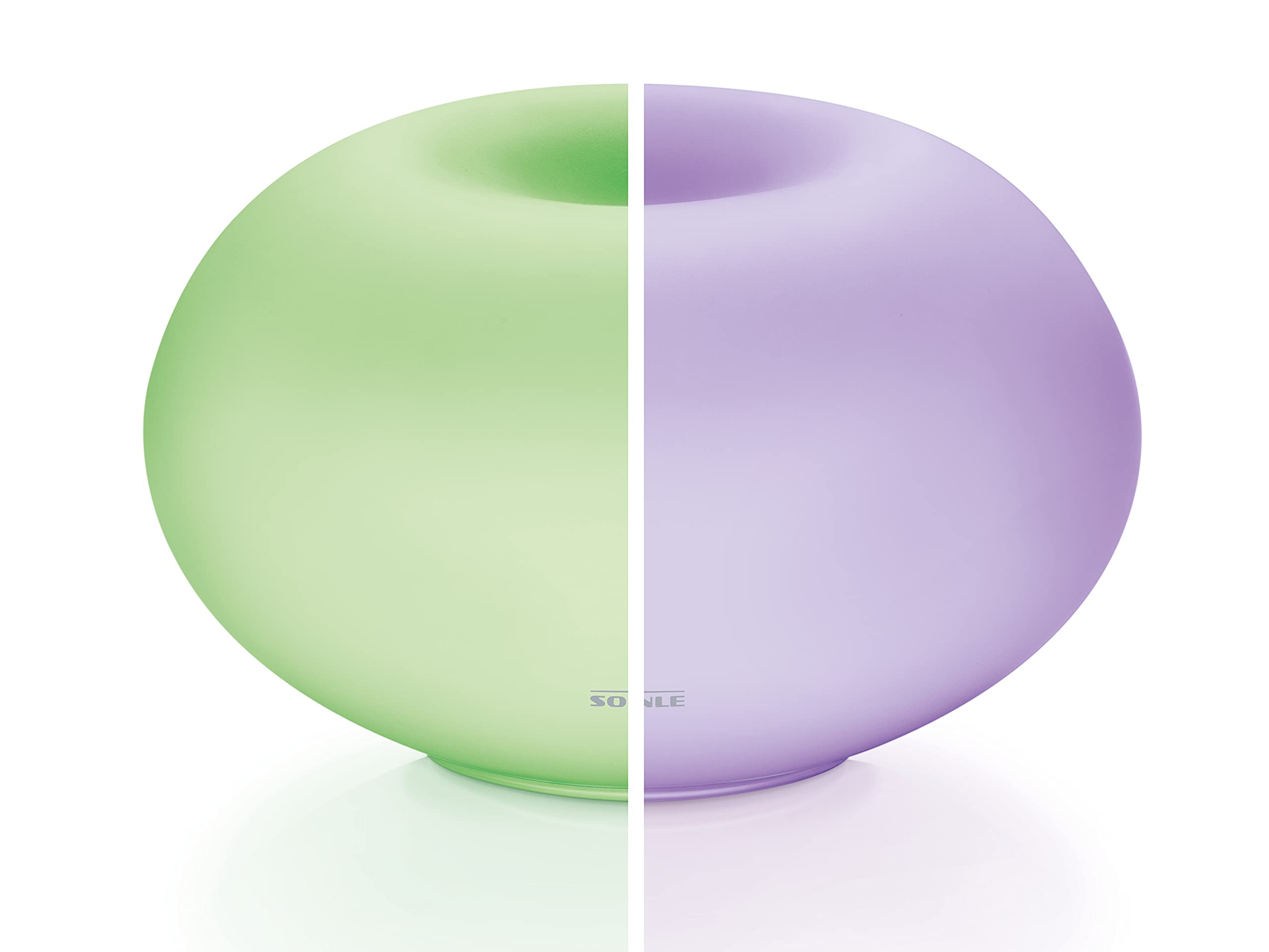 Soehnle Milano Plus Aroma Diffuser mit Fernbedienung, Lufterfrischer mit Beduftung und/oder Beleuchtung, Diffuser mit Farbwechsel und Stopp-Funktion