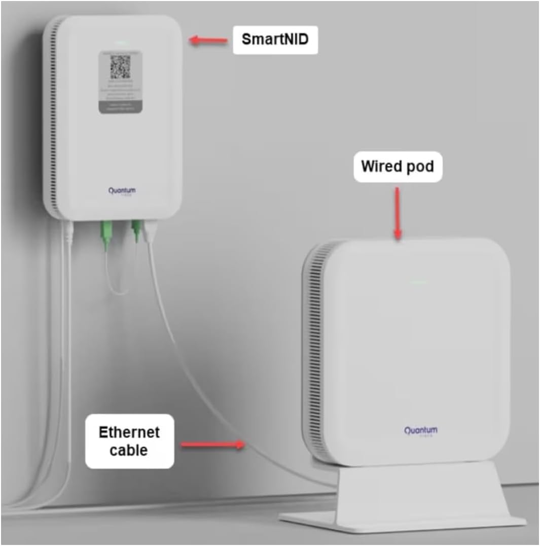 Centurylink Quantum Fiber WiFi-7 Network W1701k Wireless POD Beacon Extender