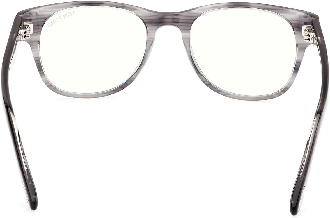 Tom Ford Eyeglasses FT 5898 -B 020 Grey/Striped/Shiny Grey