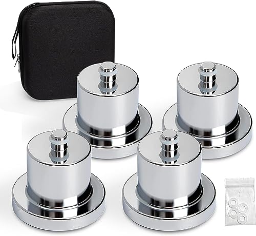 Jack Pucks Floor Jack Lifting Jack Pad Lift Point Adapter 4 Pack with Storage Case Compatible with Rivian R1T R1S Upgrade Version