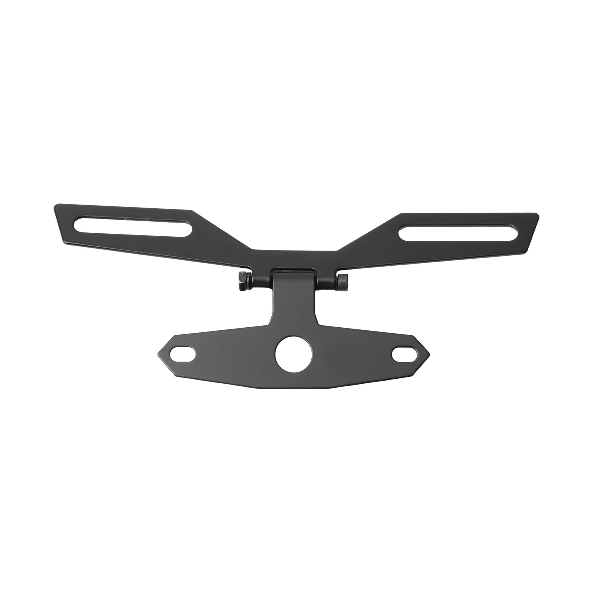 Soporte De Placa Matrícula para Luz Motocicleta 18mm, Plegable, Accesorios Universales Montaje Trasera