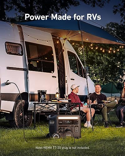 Image of Anker SOLIX F2600 Portable Power Station, 2400W (Peak 3600W) Solar Generator, GaNPrime Battery Generators for Home Use, 2560Wh LiFePO4 Power Station for Outdoor Camping, and RVs (Solar Panel Optional)
