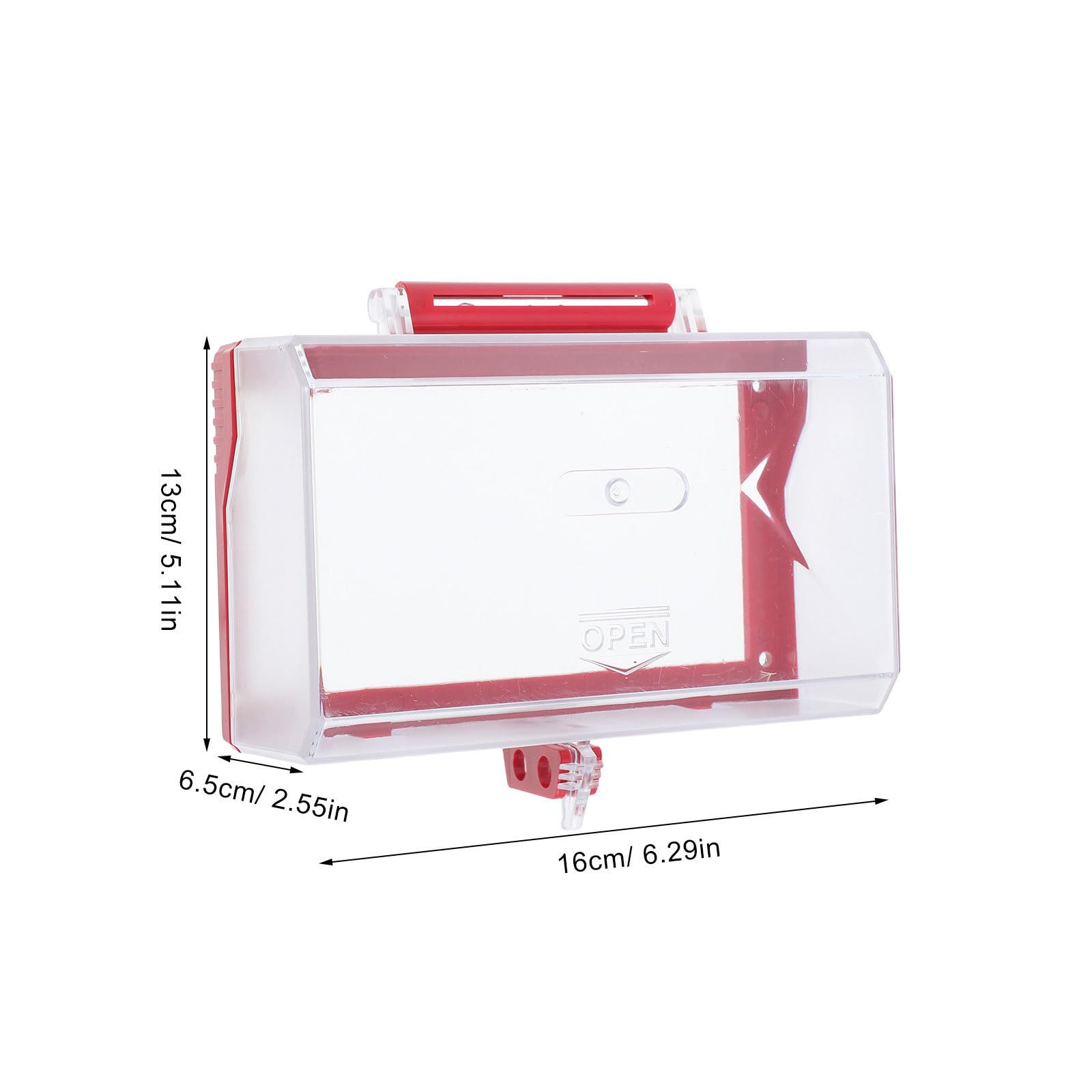 Gadpiparty 4 Stück Steckdosenschutz aus PC für Badezimmer und Küchen mit Transparenter Schutzabdeckung und Kindersicherem Steckerschutz für Einfache Montage