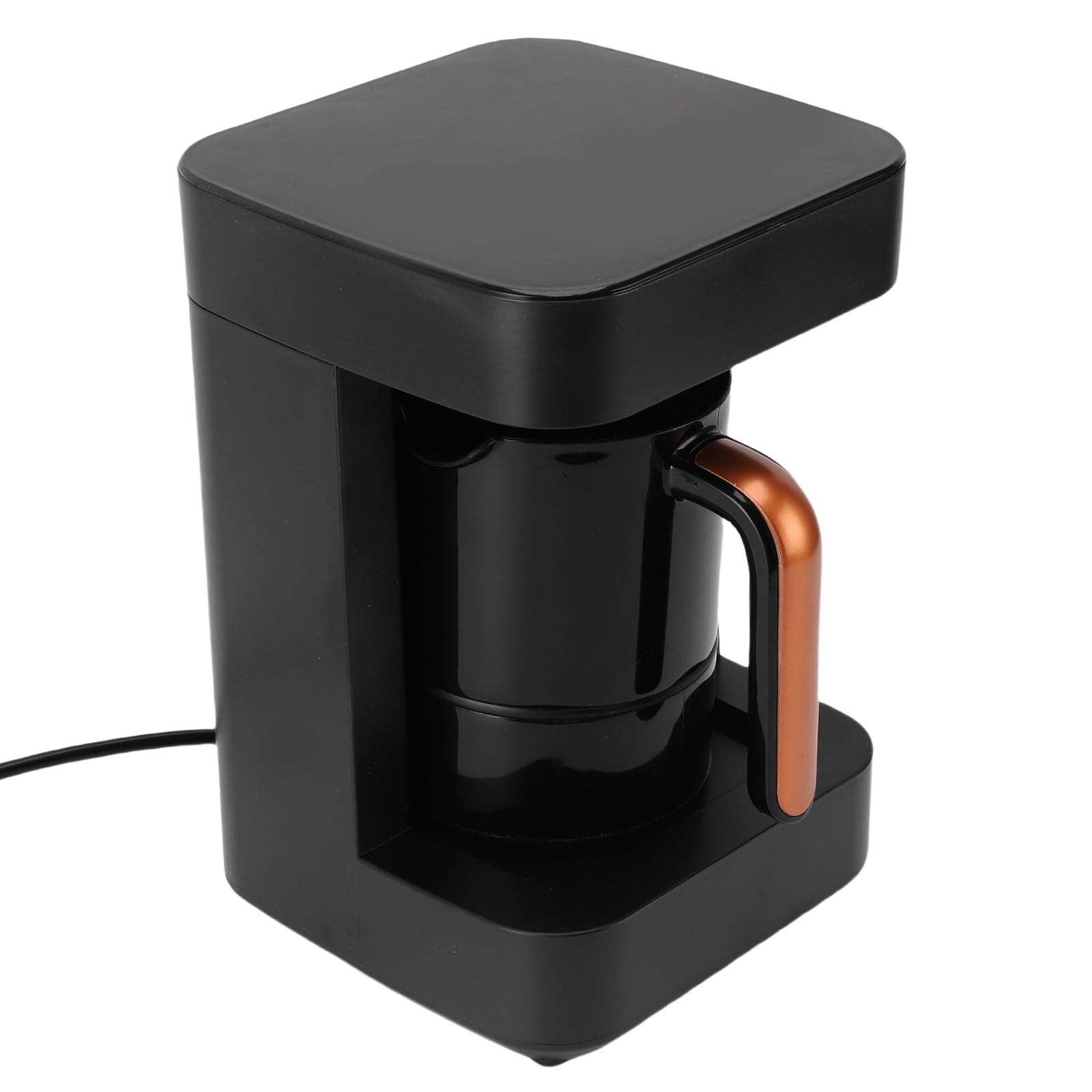 Fdit Macchina per caffè Turco con Montalatte LCD Touchscreen 11 modalità di Riscaldamento Portatile per la Casa (Spina europea)