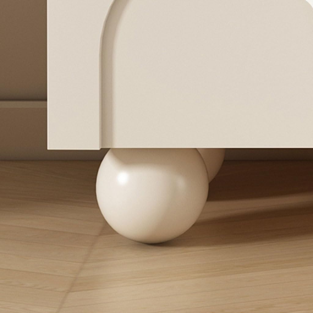 Cabinet for Dishes Modern Simple Cream Style Dining Side Cabinet Against The Wall Storage Living Room Tea Home(S:80CMX40CMX86CM)