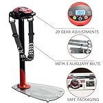 Standing Vibration Platform Machine Home Fitness Vibration Platform with LCD Display 360° Massage Belt Scroll Design Suitable for Living Room - Image 5