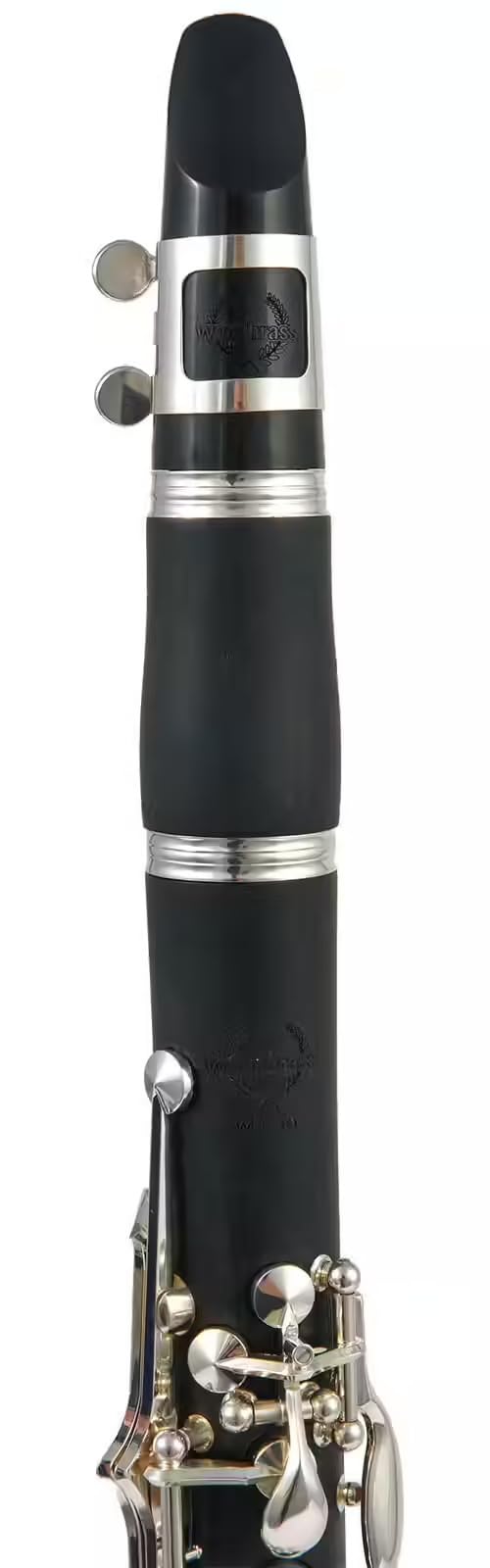 WOODBRASS WCL200 - Clarinete para principiantes (17 llaves, sistema Boehm Woodbrass, cuerpo ABS ligero, sonido claro, funda + accesorios incluidos, ideal para escuela y conservatorio)