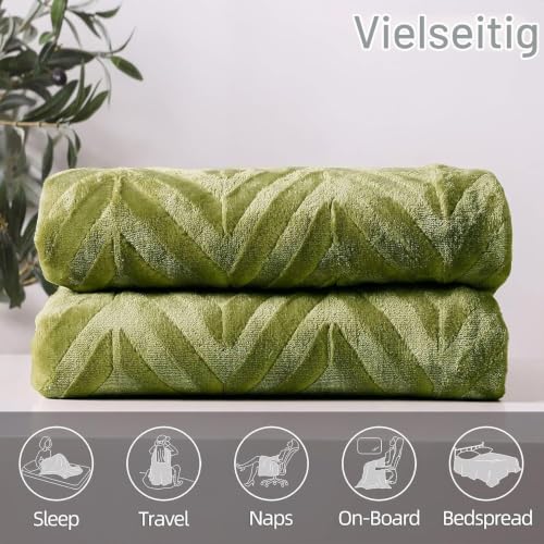 Whale Flotilla Kuscheldecke Flauschig 150x200 cm Sofadecke Fleecedecke – Ansicht 6