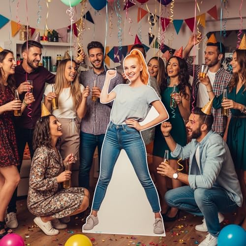 Life Size Cardboard Cutout, 5-7ft Standup, Personalized Cutouts for Parties, Weddings, Birthday, Graduations, Custom Standee Cut Out for Event Decorations, Photo Gifts - Image 7