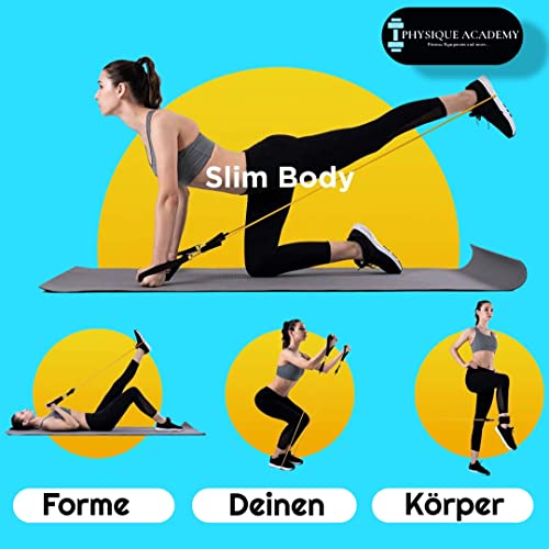 Physique Academy Fitnessbänder Set für effektives Training