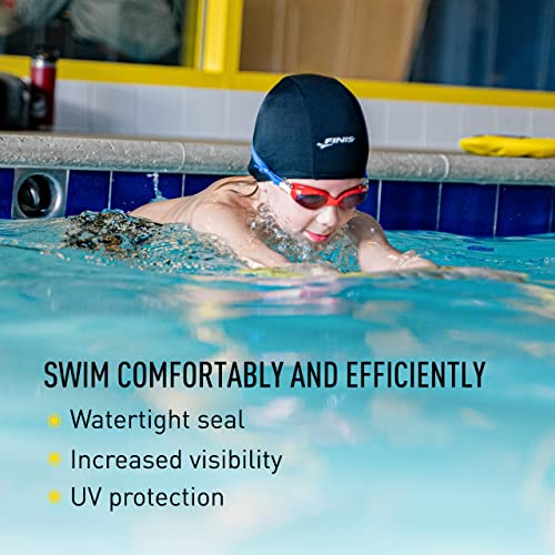 FINIS Betta Kids Swim Goggles, Red/Blue, Dai 5 ai 10 Years - Image 3