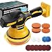 Cordless Car Buffer Polisher for Dewalt 20V Battery, 8 Variable Speed Car Polisher,6 Inch Portable Orbital Buffer Polisher Kit for Car Detailing/Waxing/Polishing(No Battery)