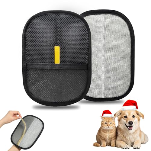KeyDoors Pet Hair Remover, electrostatic pet Hair Removal Gloves, cat and Dog pet Hair Removal Tools, Suitable for Bed Sheets, Blankets, Clothes, Sofas, Multi-Functional Beauty Gloves -1 Piece