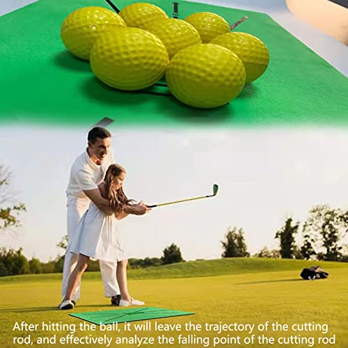 narutosak Mat de treinamento de golfe Mate Golf Ball Training Mat Wear Resistente a Lover de golfe