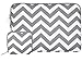 Mosiso iPad Pro 10.5 Case, Tablet Sleeve Bag for 2017 iPad 9.7 inch, iPad Air 2/Air, iPad 1/2/3/4, Canvas Fabric Protective Slim Pouch Cover, Chevron Gray