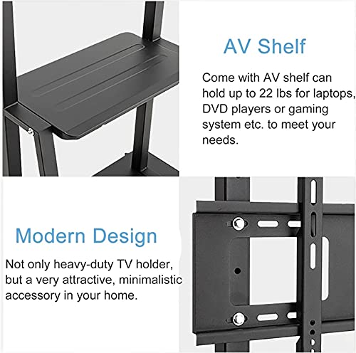 Soporte móvil para TV de 32-75 pulgadas con ruedas miniatura 3