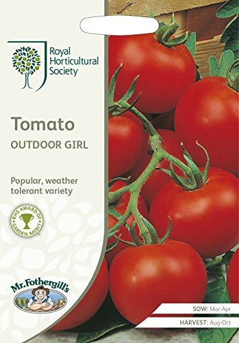 Mr Fothergills - Vegetable - RHS Tomato Outdoor Girl - 50 Seeds
