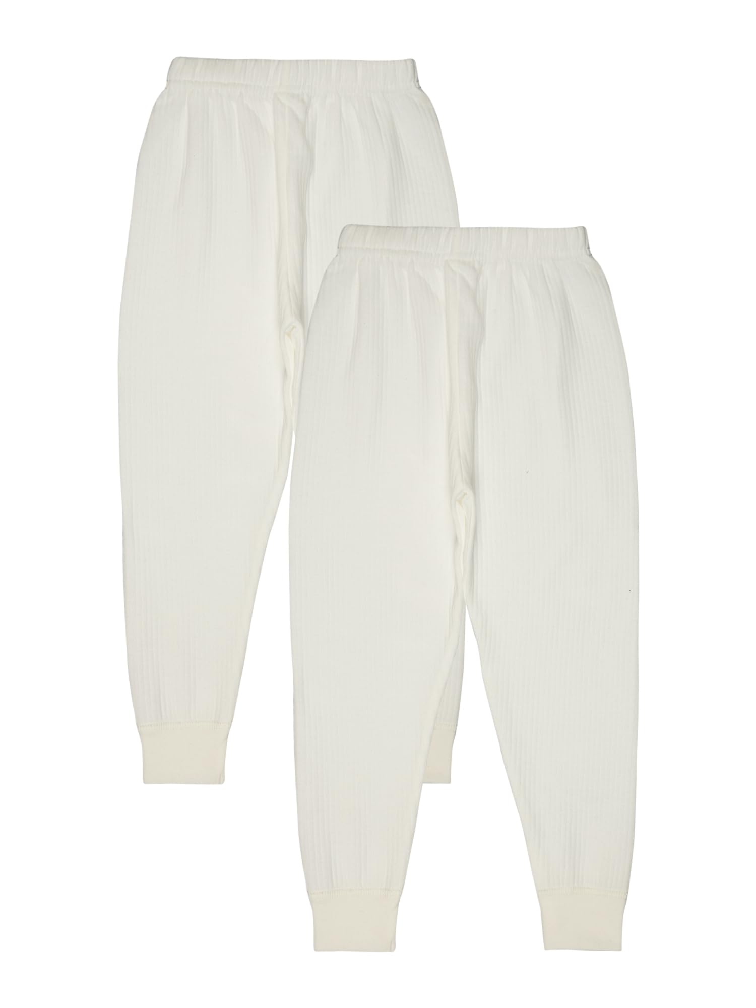 Unisex Regular Fit Thermal Bottoms Pack Of 2-image-44
